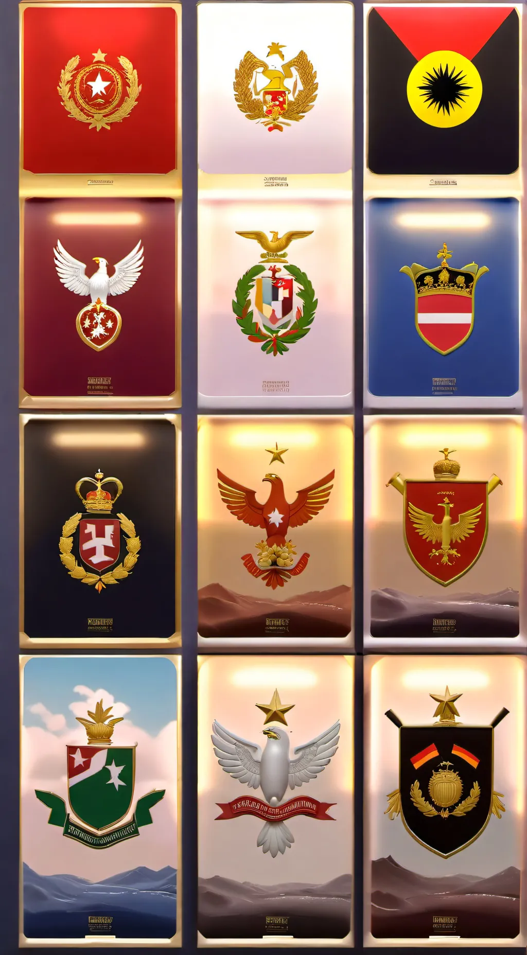 ai character: Axis&Central Power background