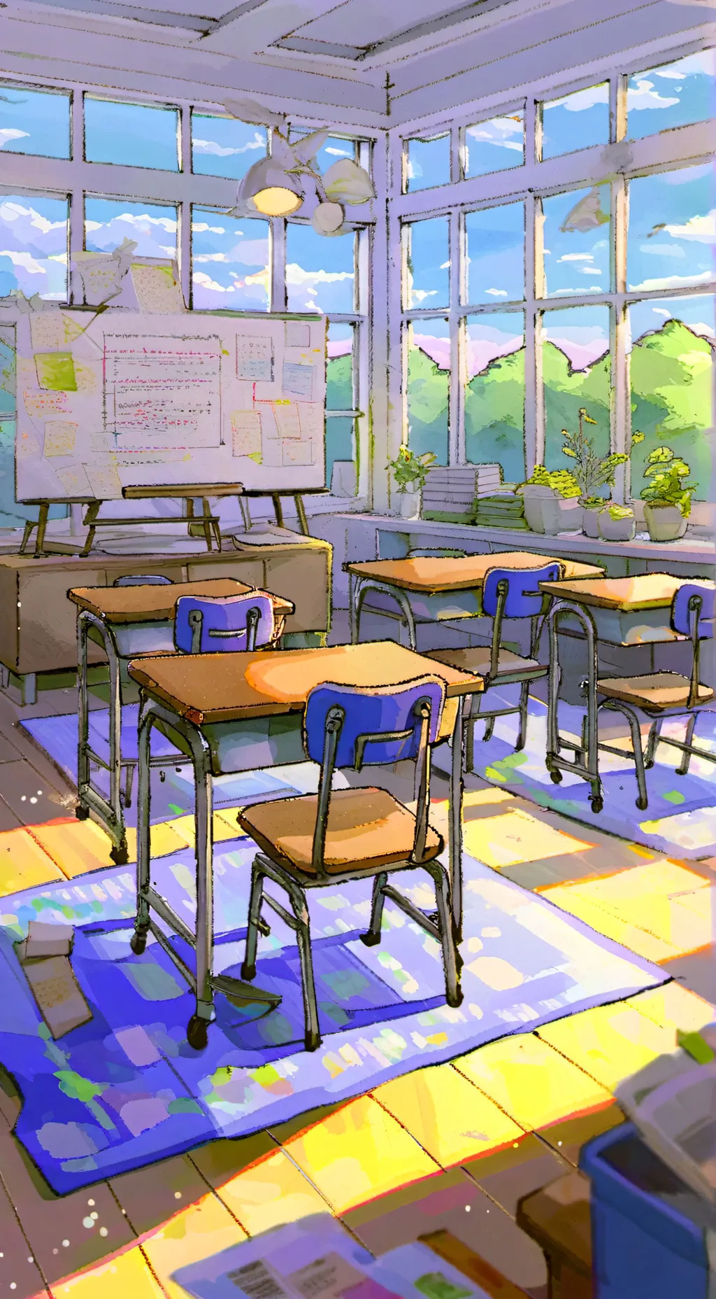 ai character: Class 413 background