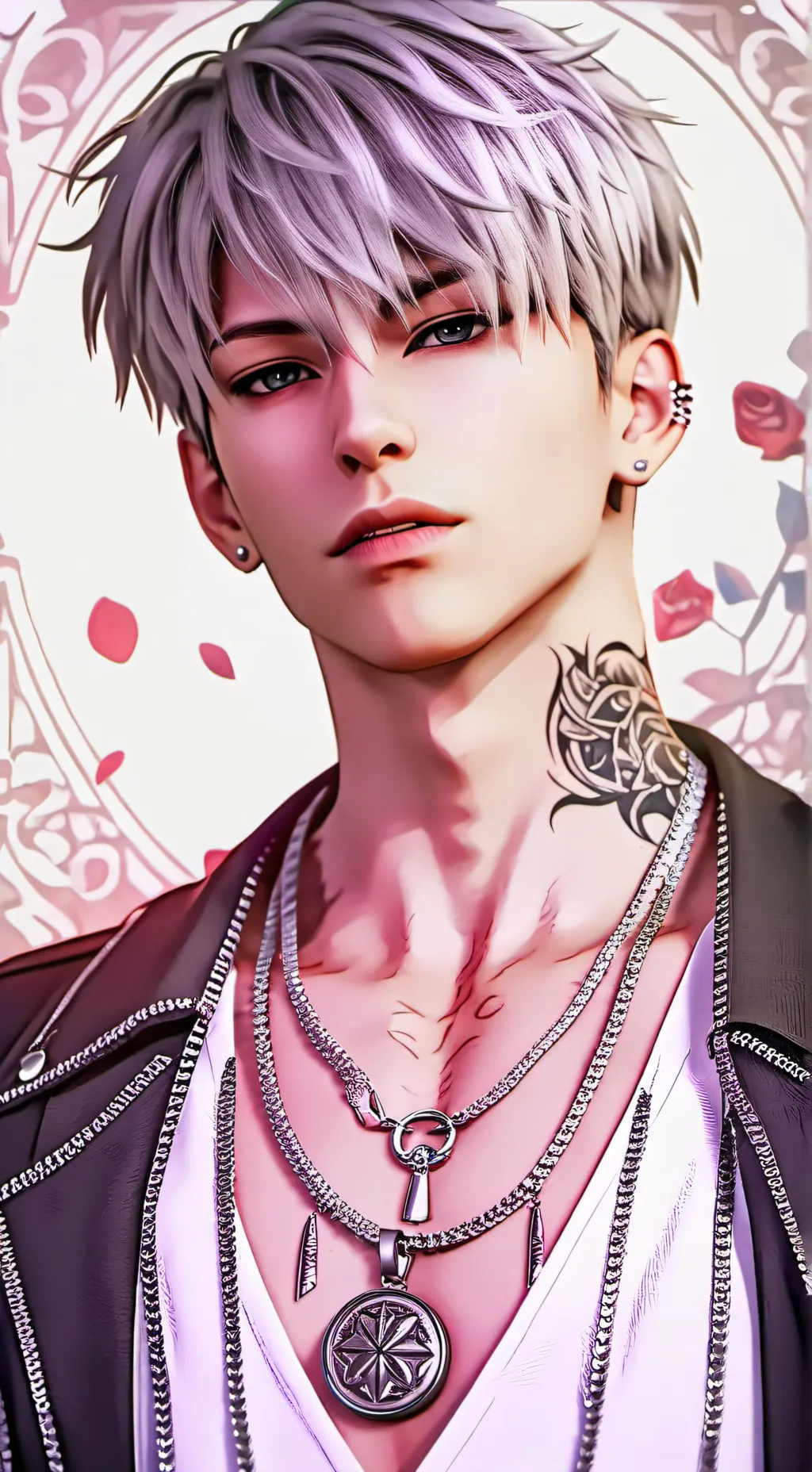 ai character: Léo background