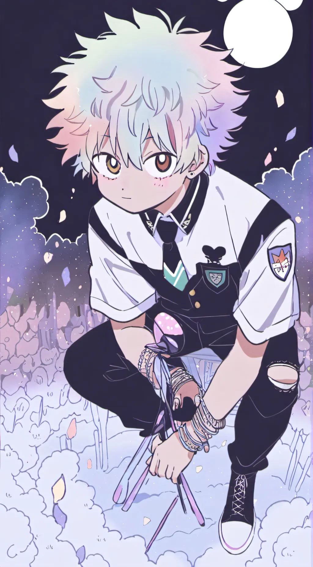 ai character: mha pick me background