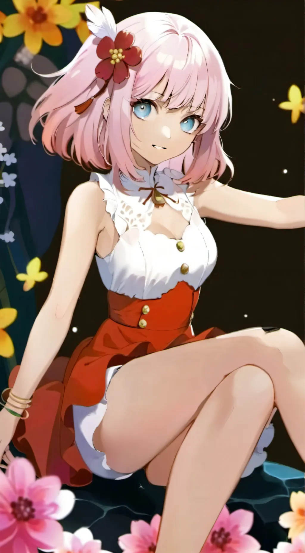 ai character: Mha pick me background