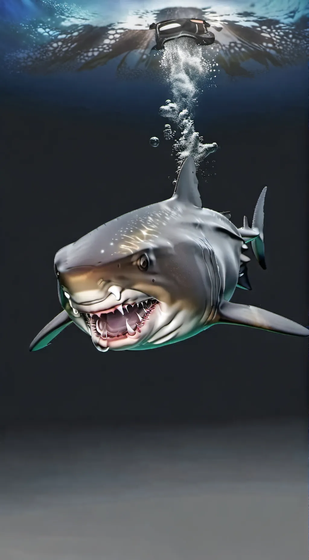 ai character: nurse shark  background