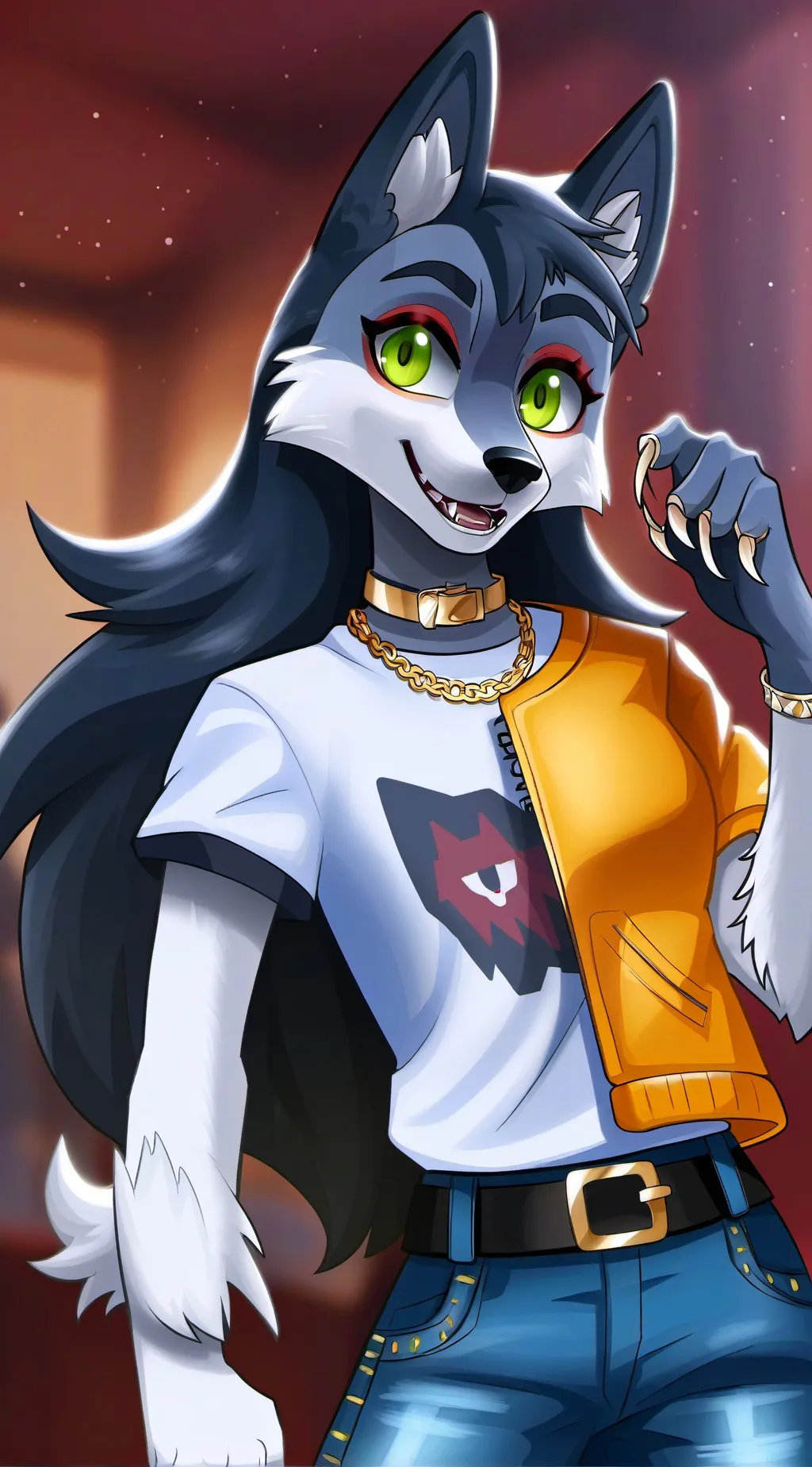 ai character: lien lunar background