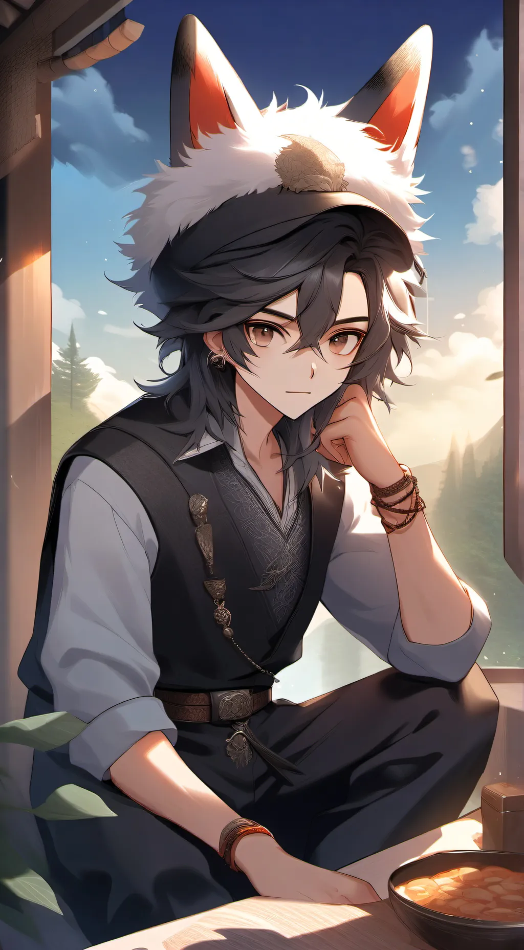 ai character: OC × Creator  background