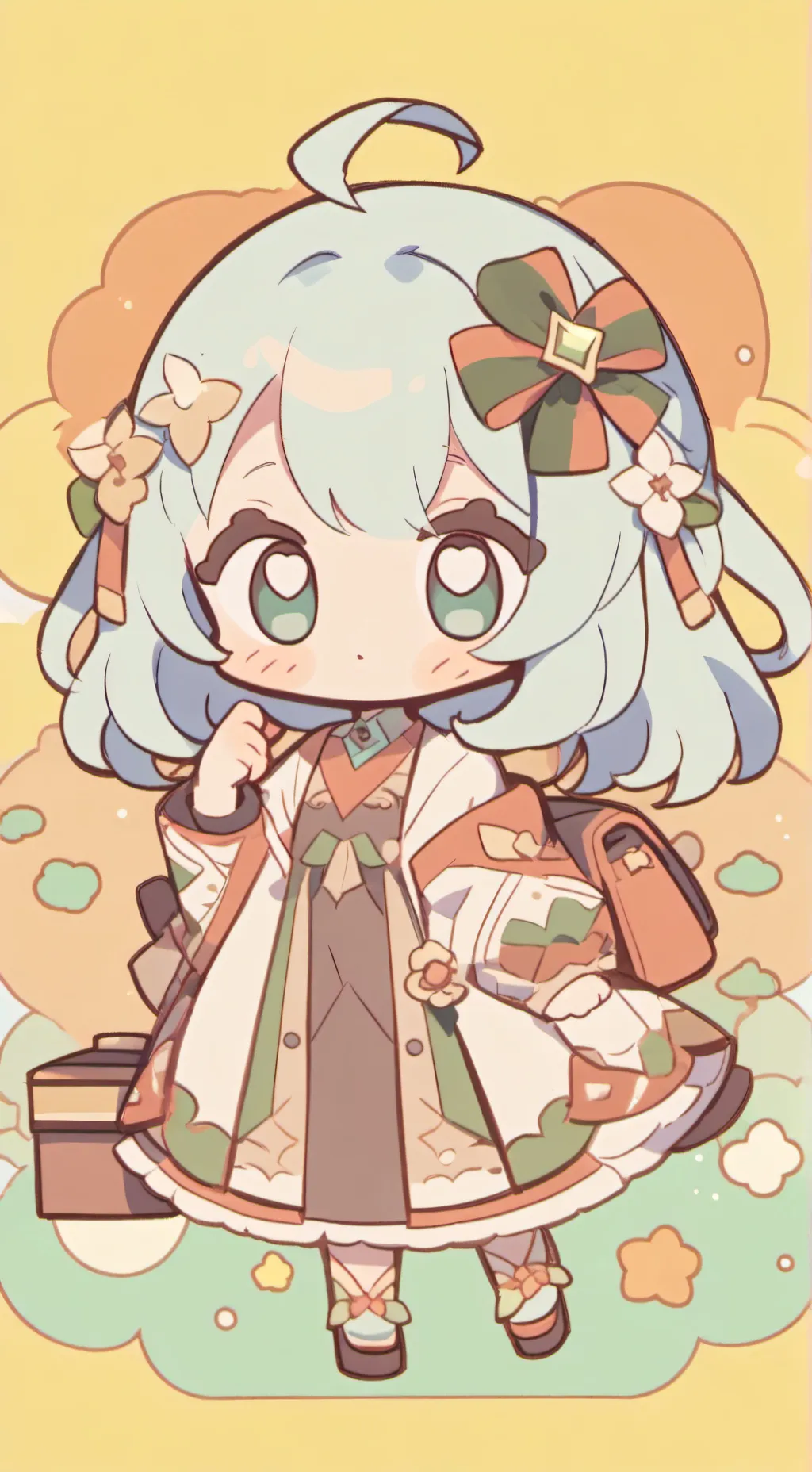 ai character: bebita abandonada2 background