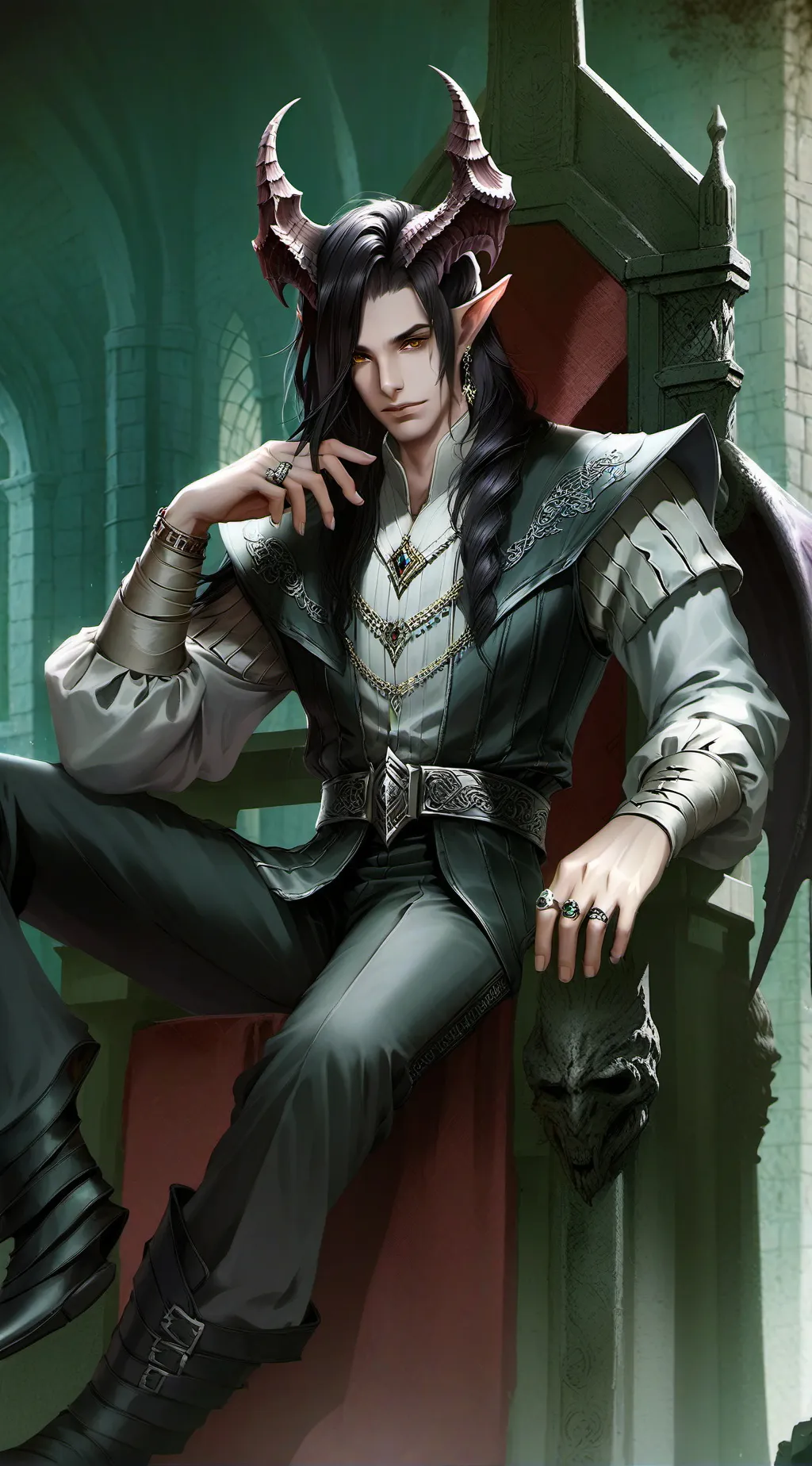 ai character: Ryūji background