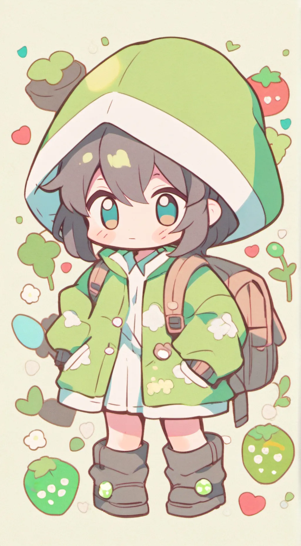 ai character: ANGRY YOU👁️👄👁️ background