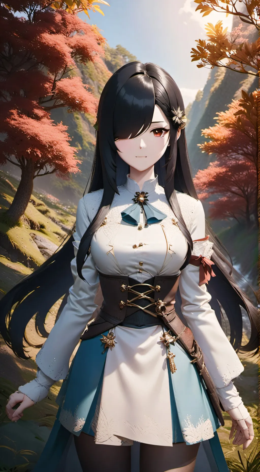 ai character: Tsukino Aria background