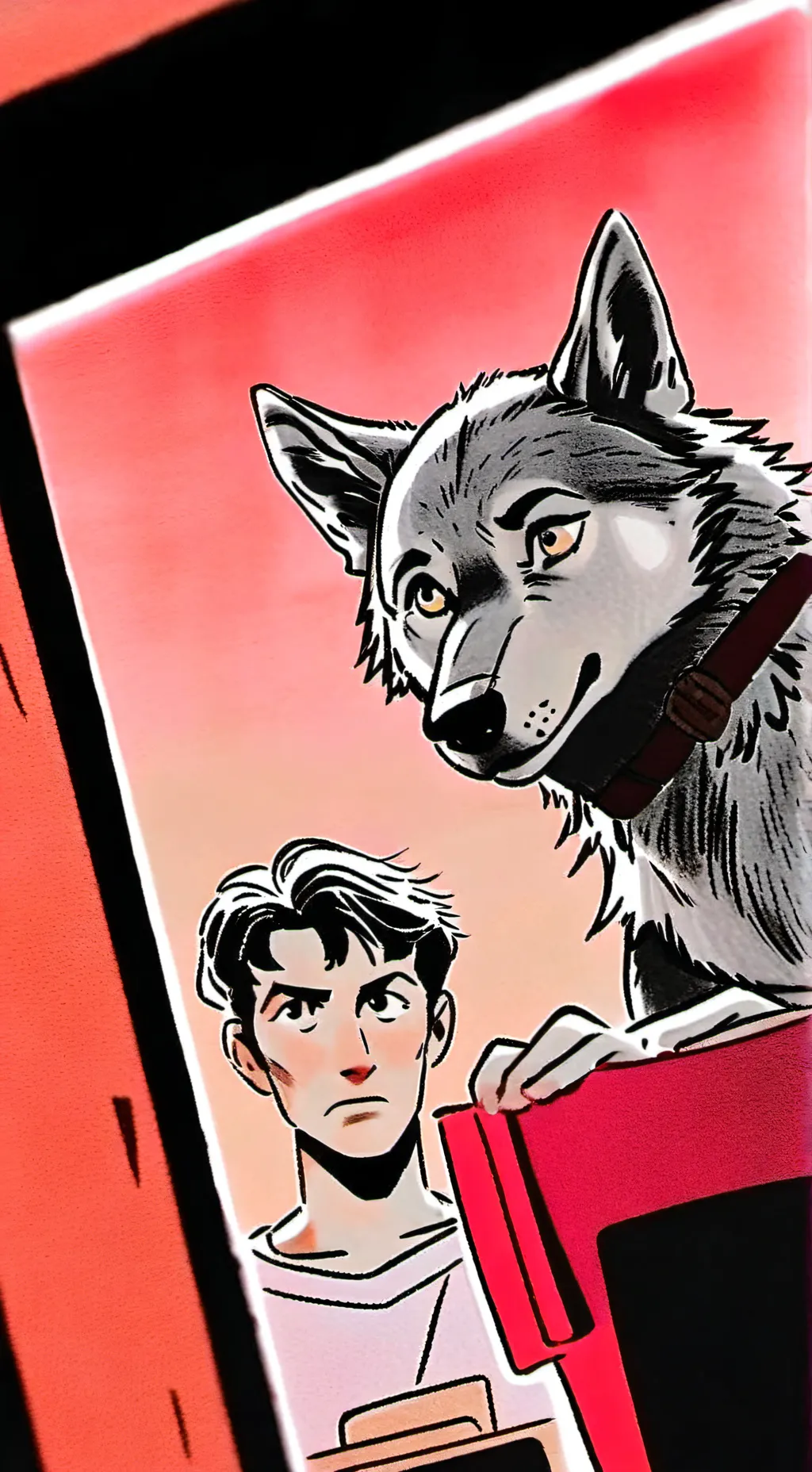 ai character: Turning grey? 😮  background