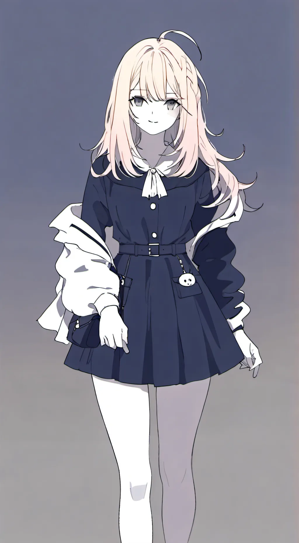 ai character: Shizukana Mel  background