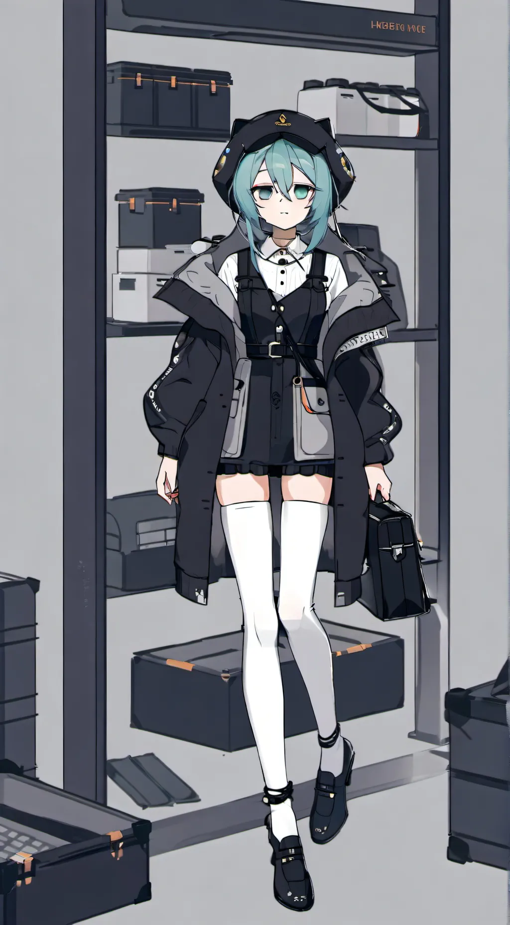 ai character: NINA background