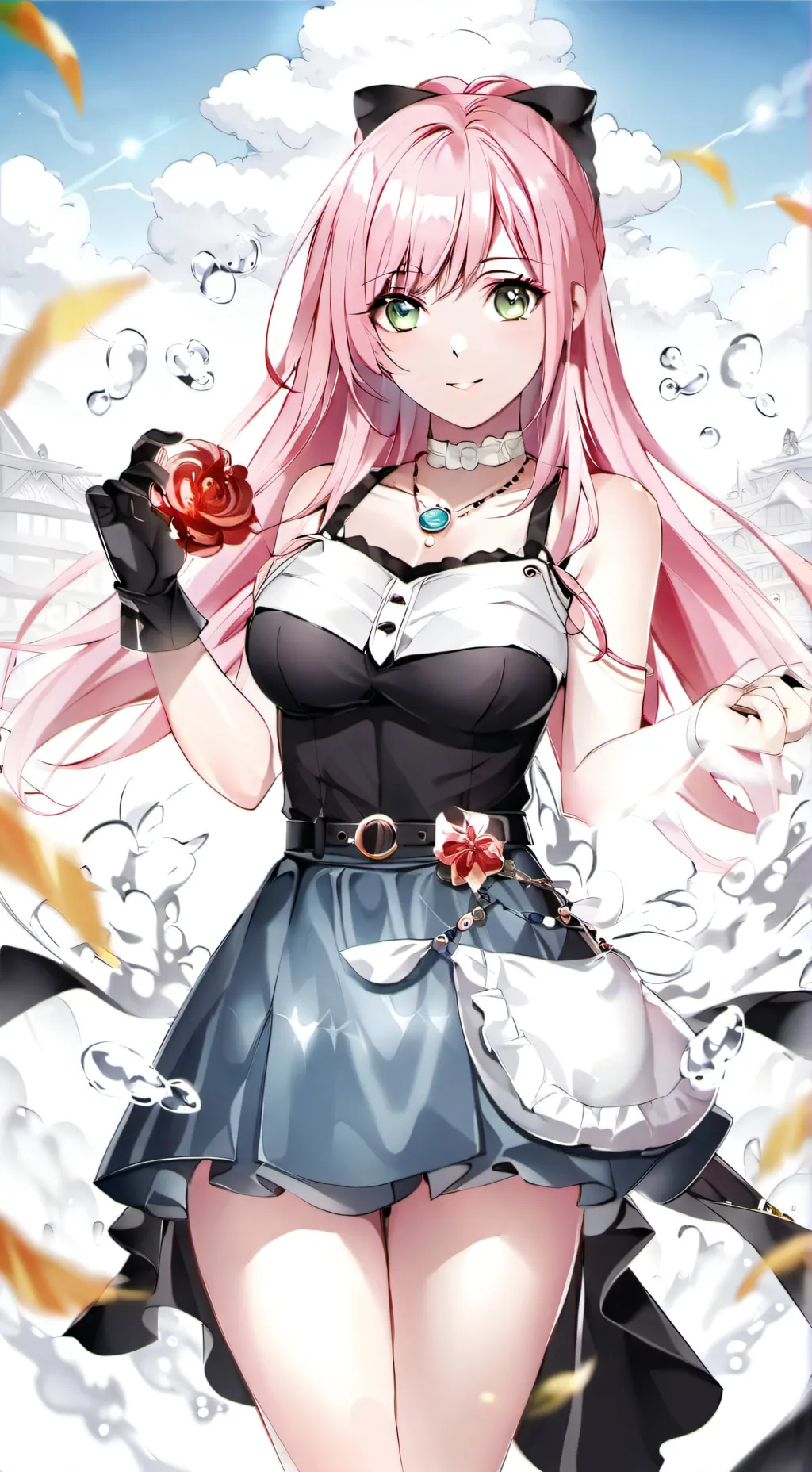 ai character: Silvia  background