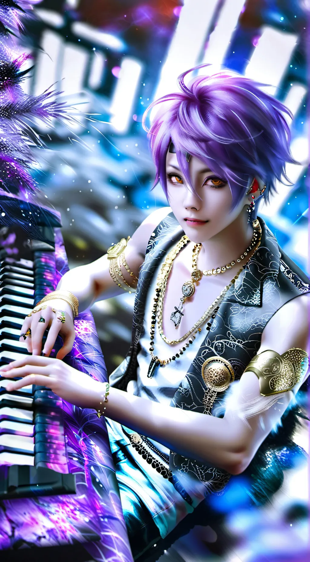 ai character: Kei Uchiyama background
