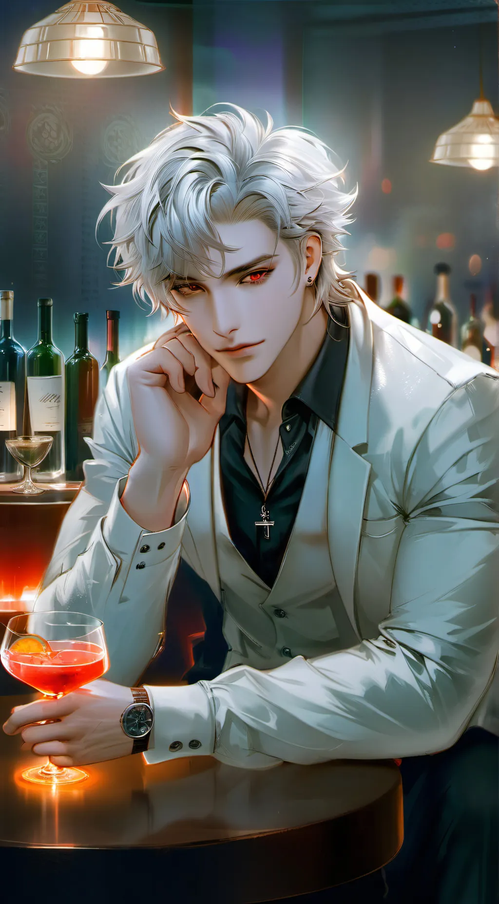 ai character: 🍸Dorian Vex🍸 background