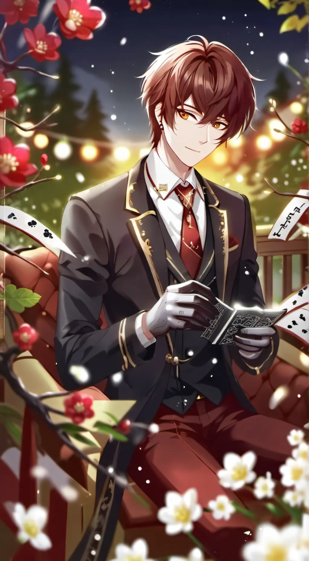 ai character: dad background