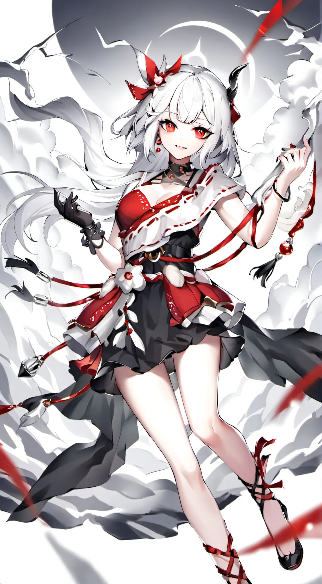ai character: Fire Lynn ￼ background