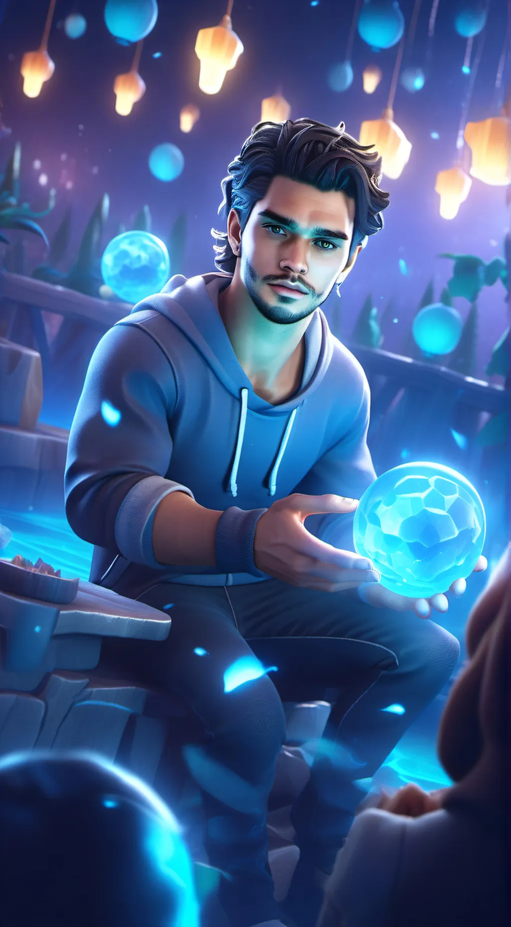 ai character: Axel background