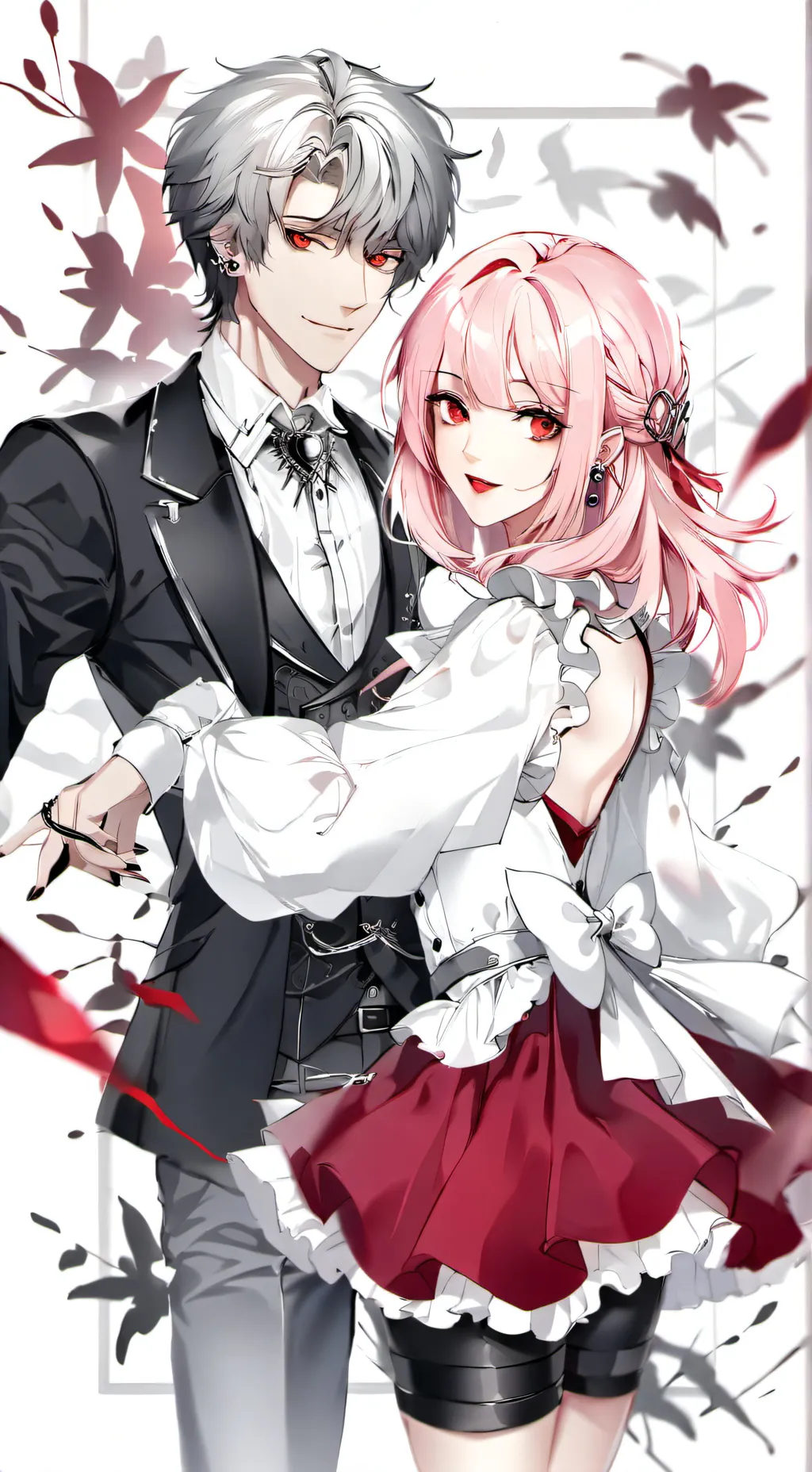 ai character: vampire × singer background