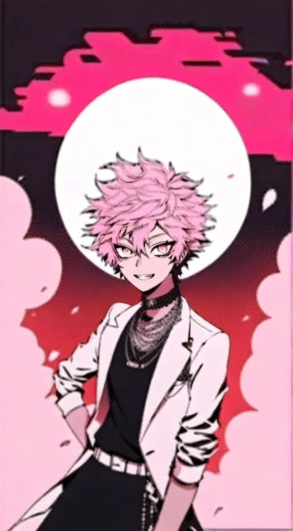 ai character: Mina's birthday!!! background