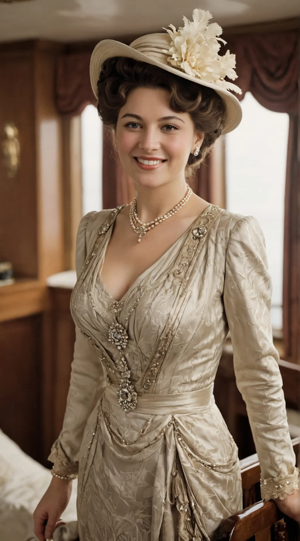ai character: Elizabeth Winton background
