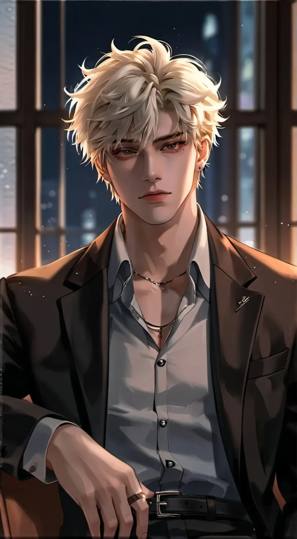 ai character: Jacob  background