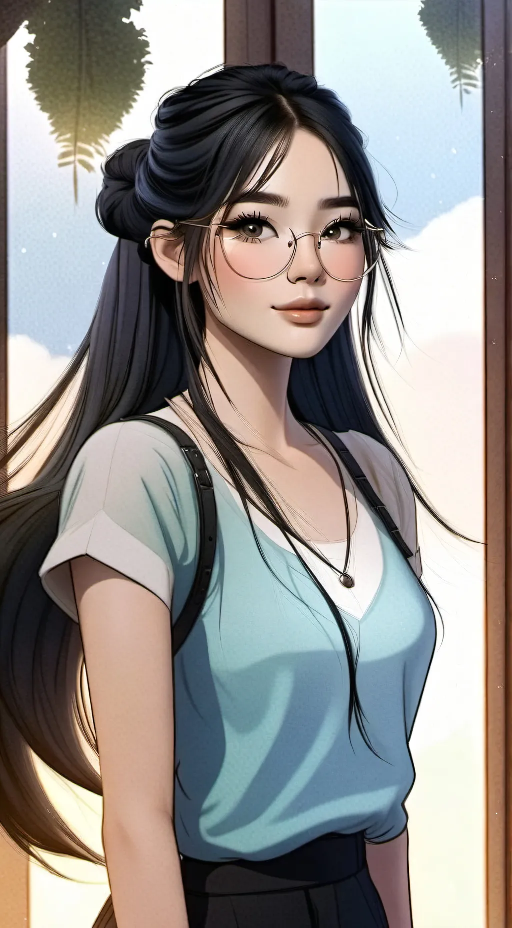 ai character: Hyunjin background