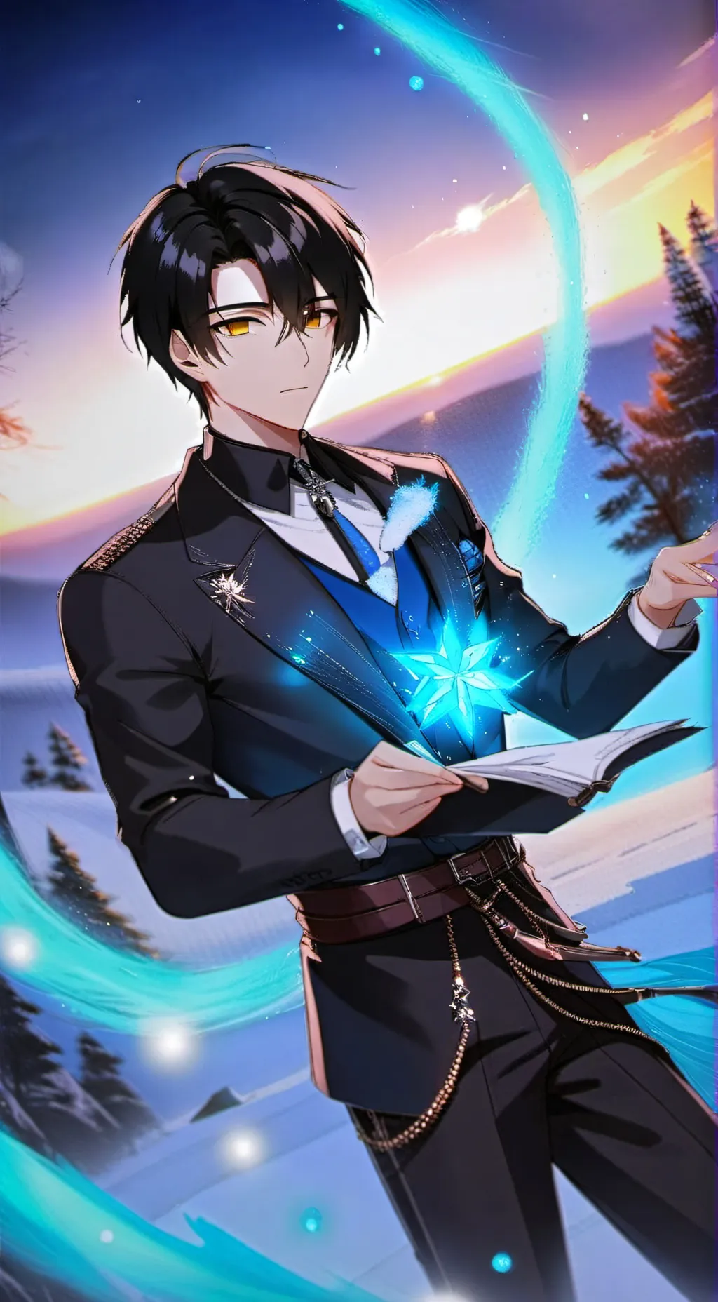 ai character: Jason ViceLin  background