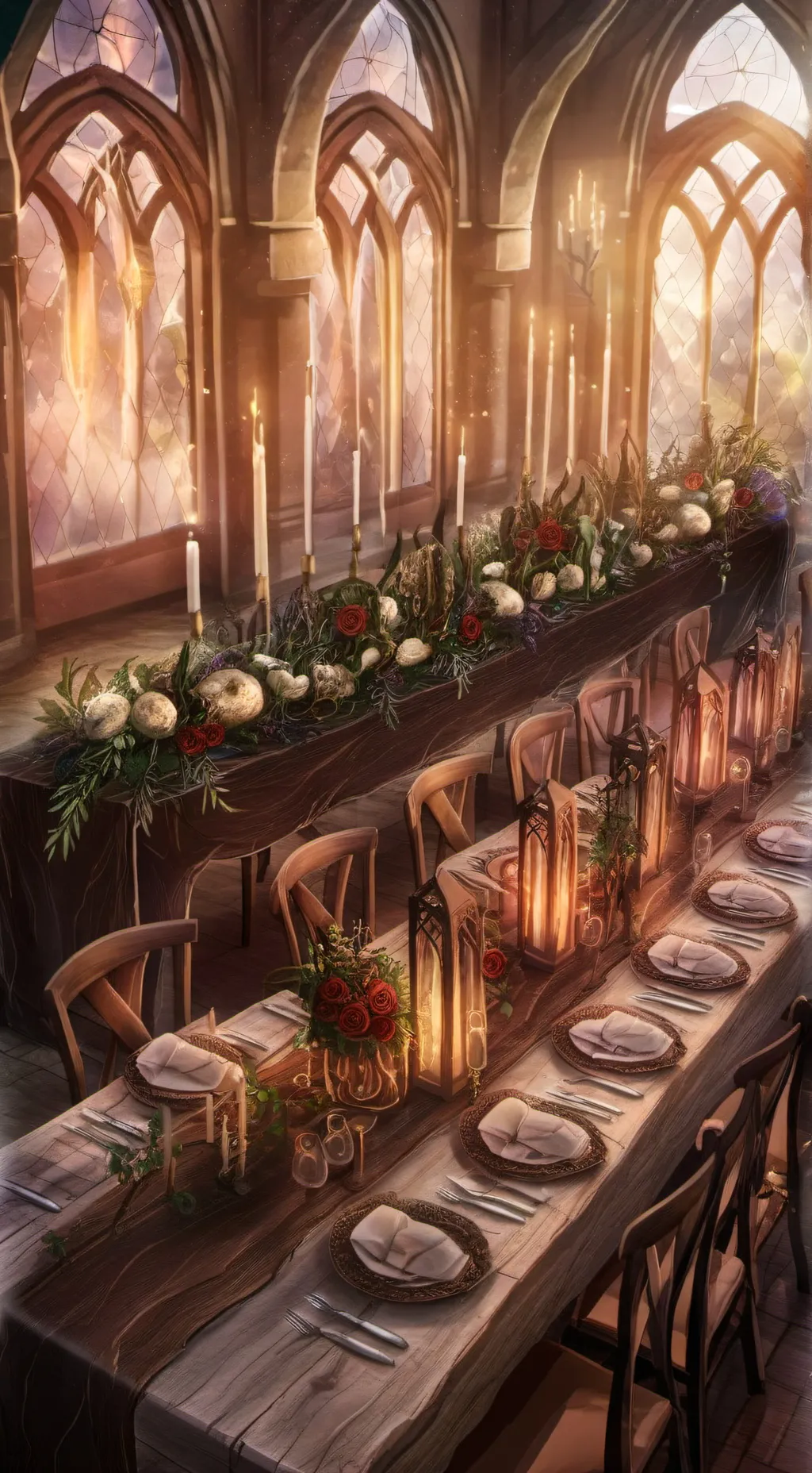 ai character: !?{THE WEDDING}¡¿ background