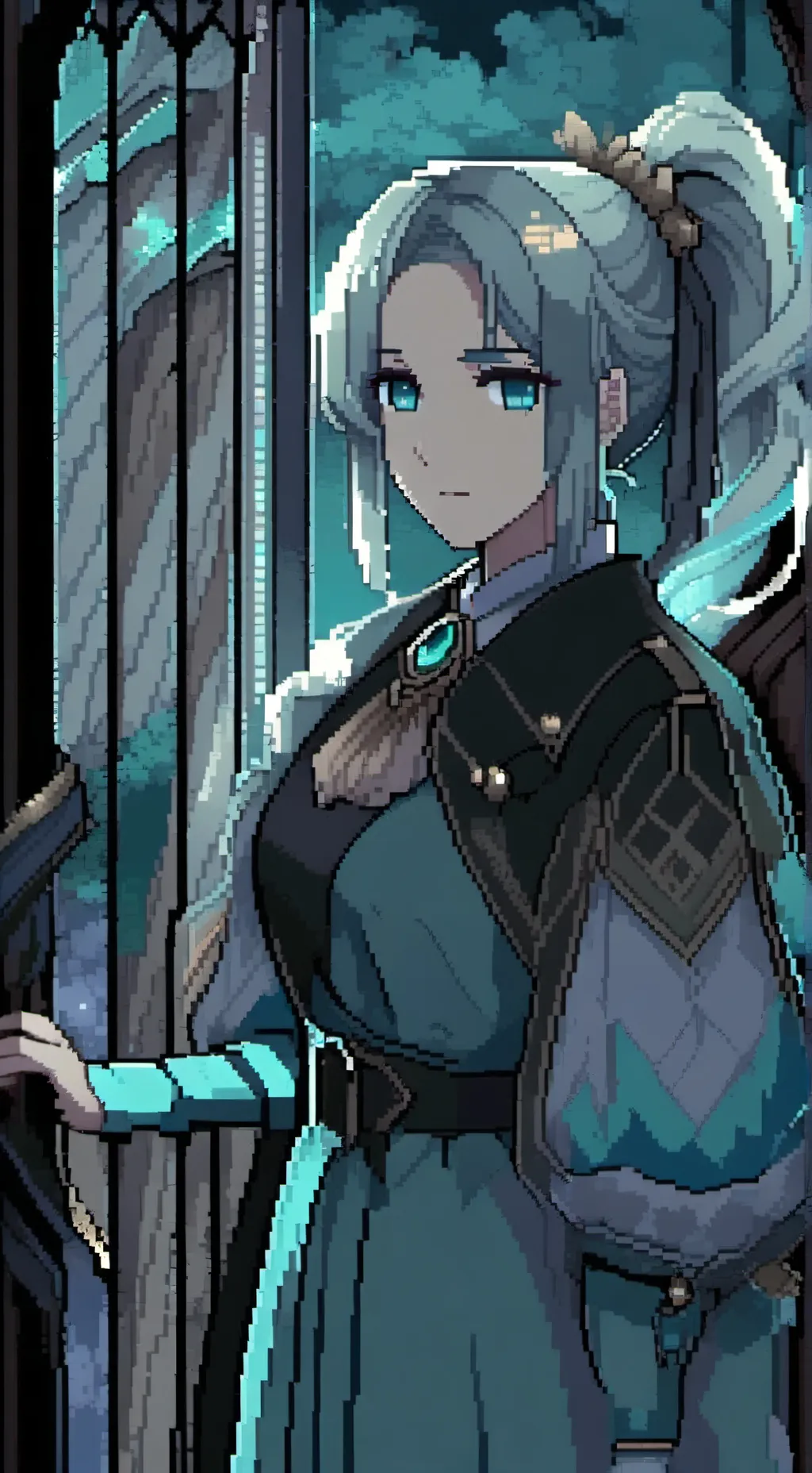 ai character: Theia Stormhold background