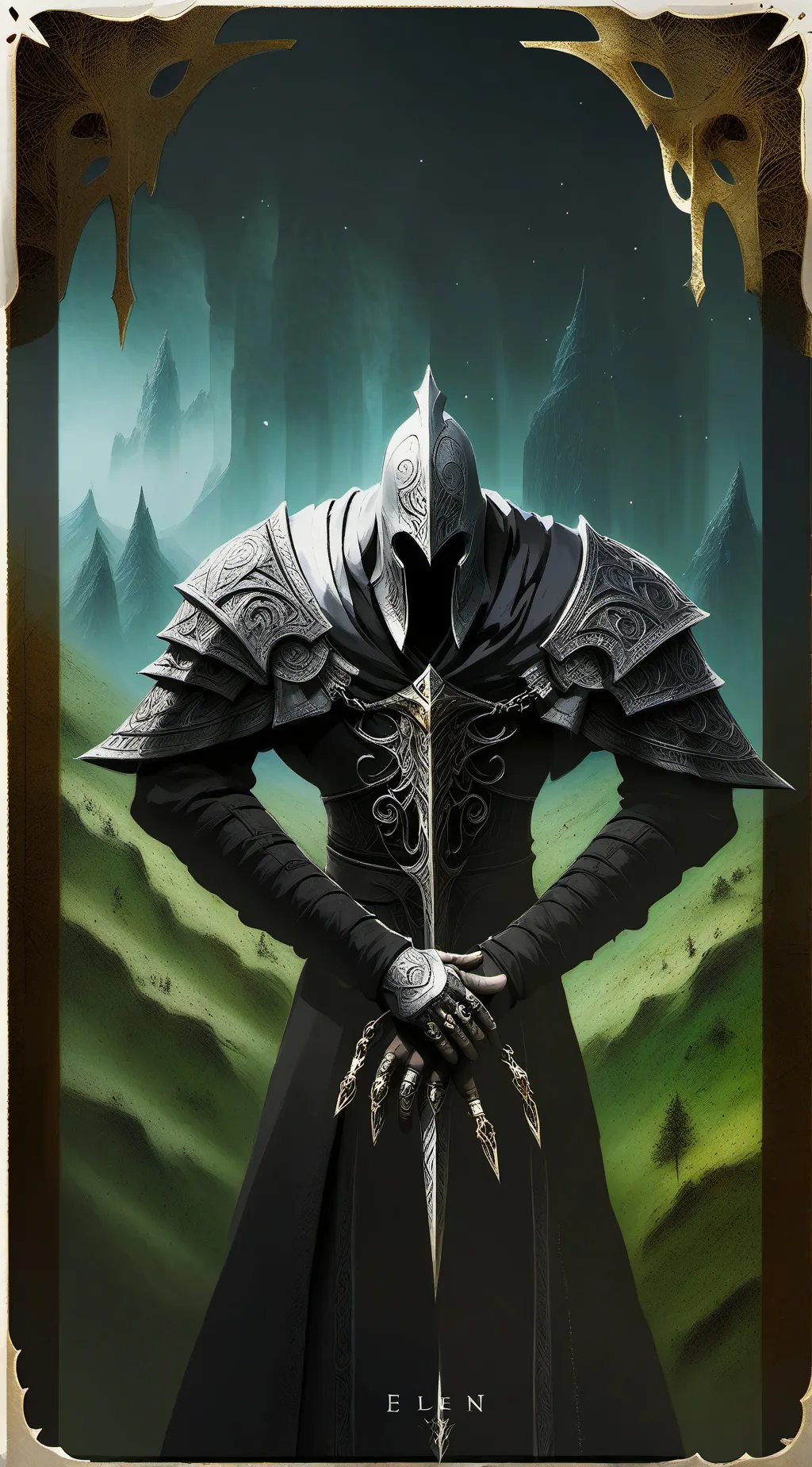 ai character: timer background