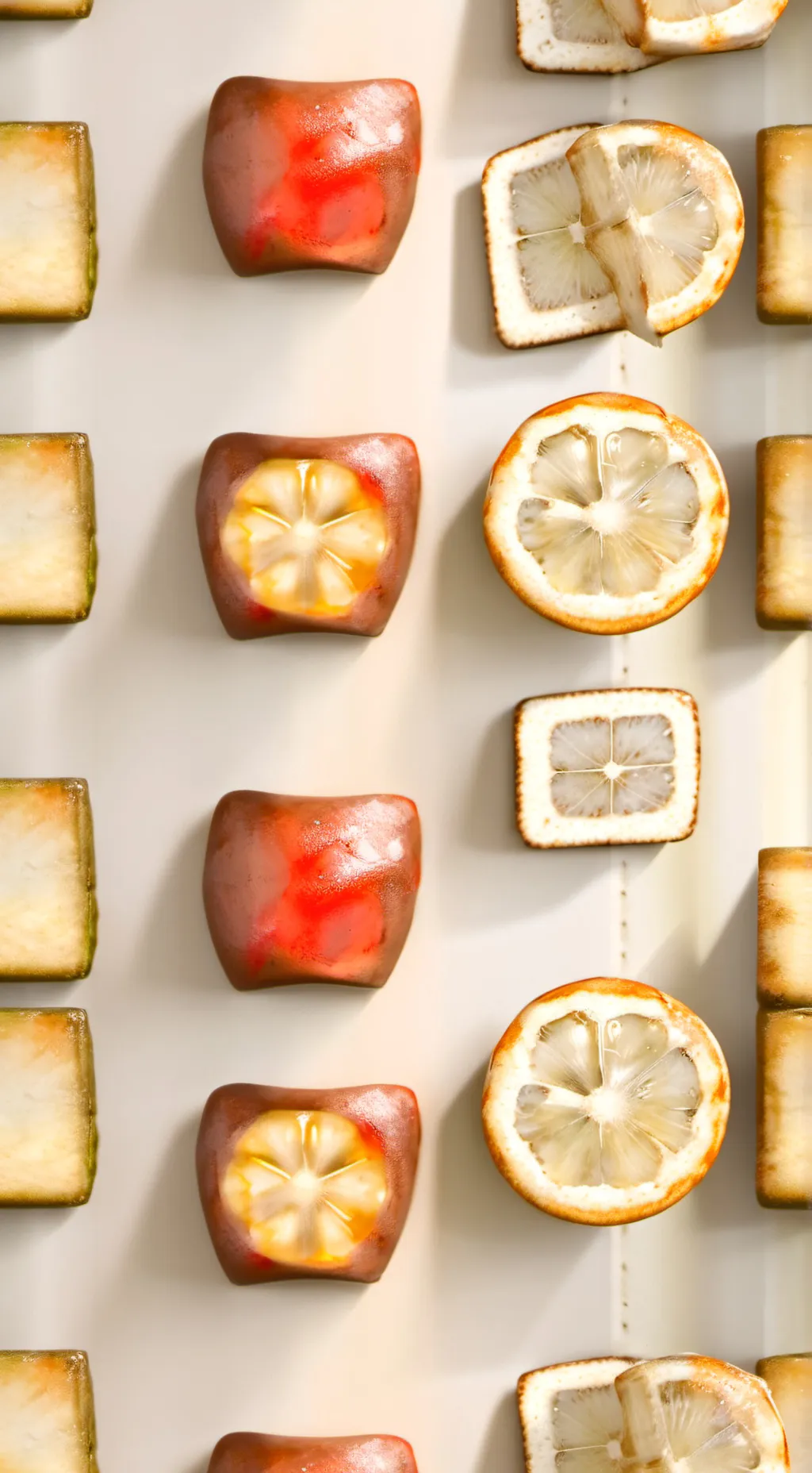 ai character: food background