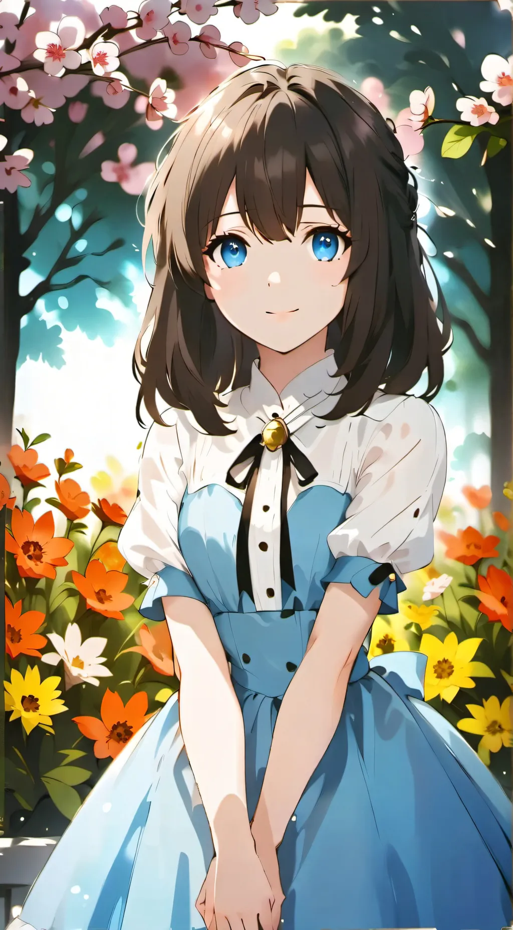 ai character: mia  background
