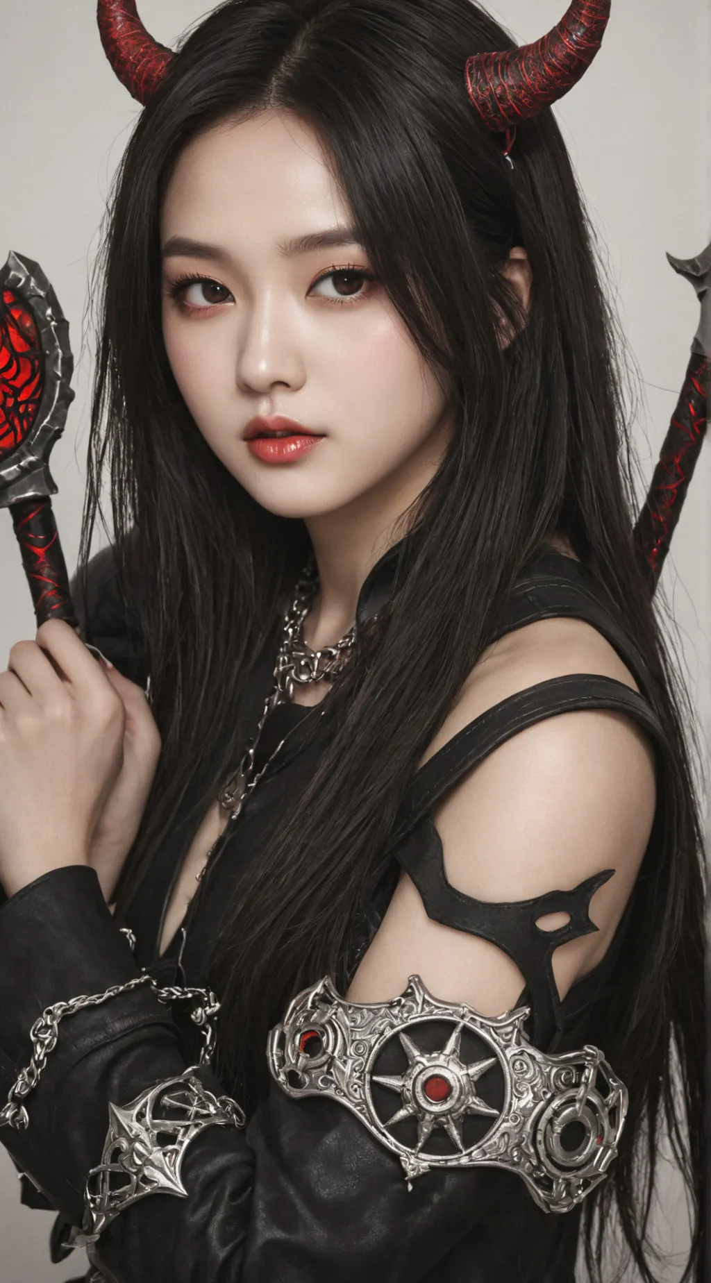 ai character: kpop demon hunters background
