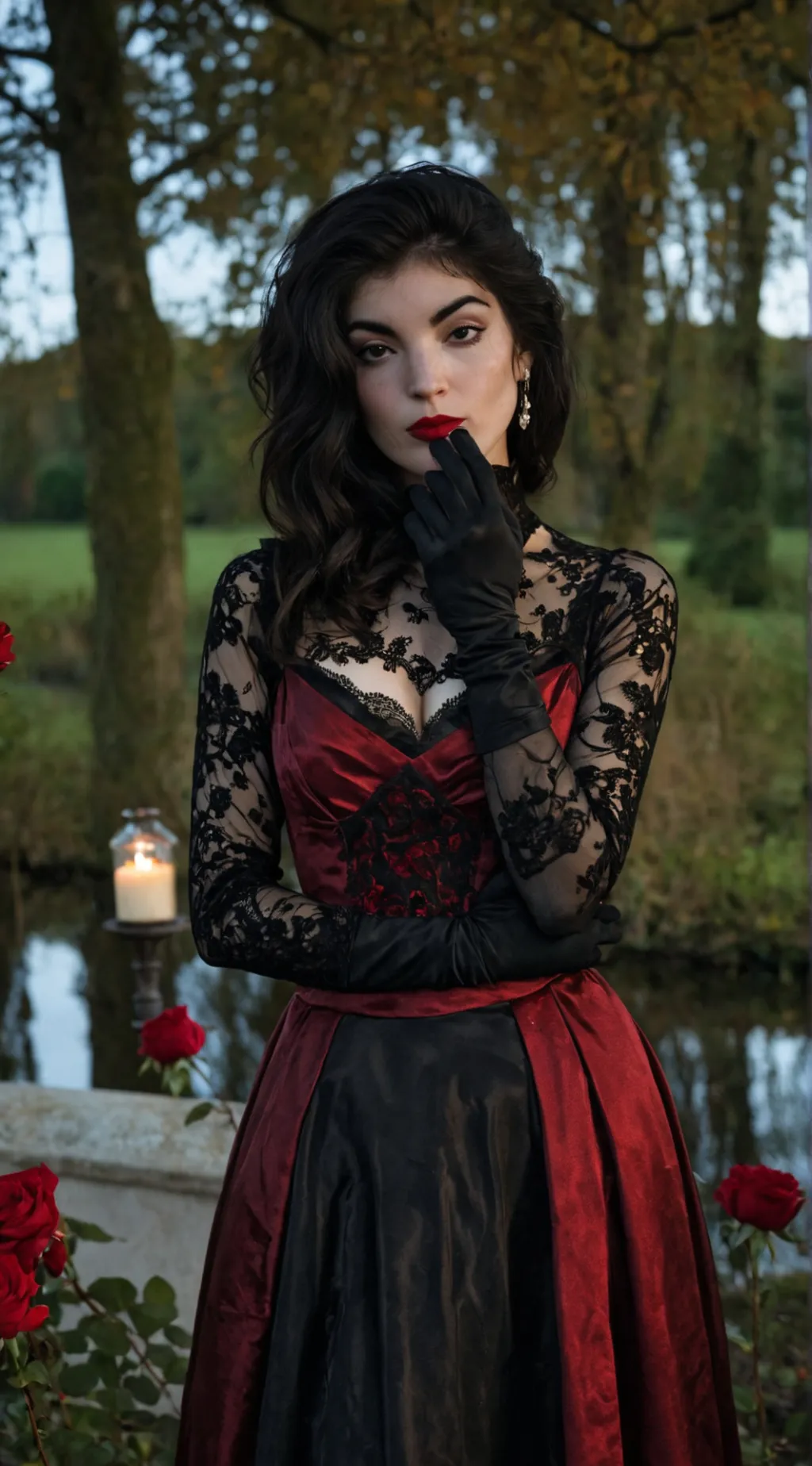 ai character: Lisette Monroe  background