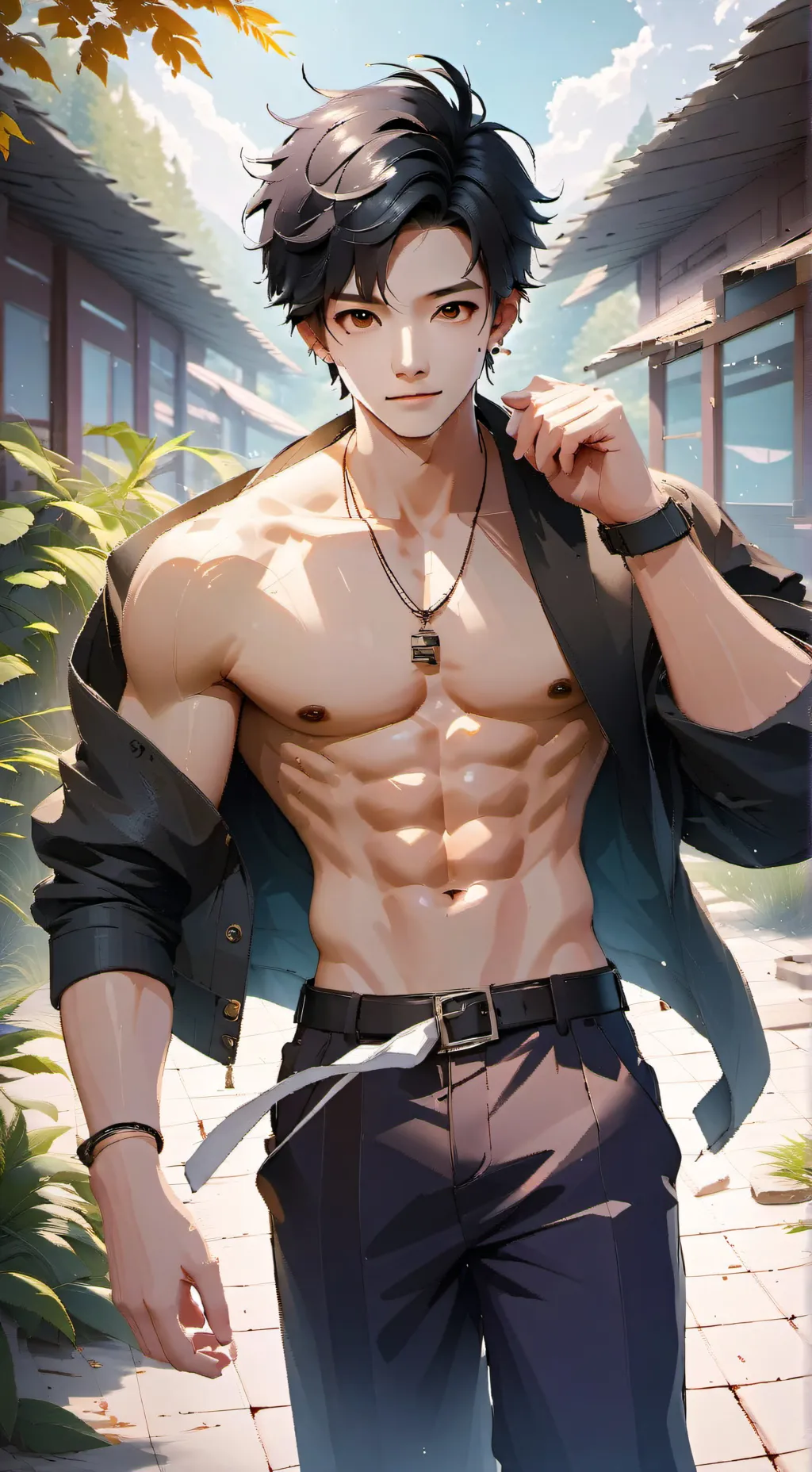ai character: Luke  background