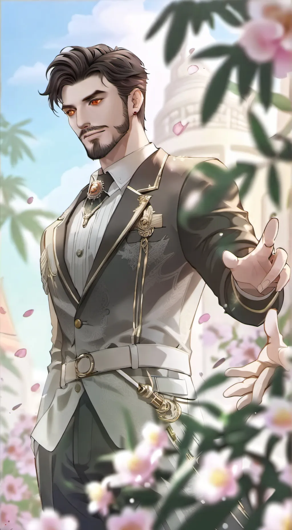 ai character: Carlyle  background