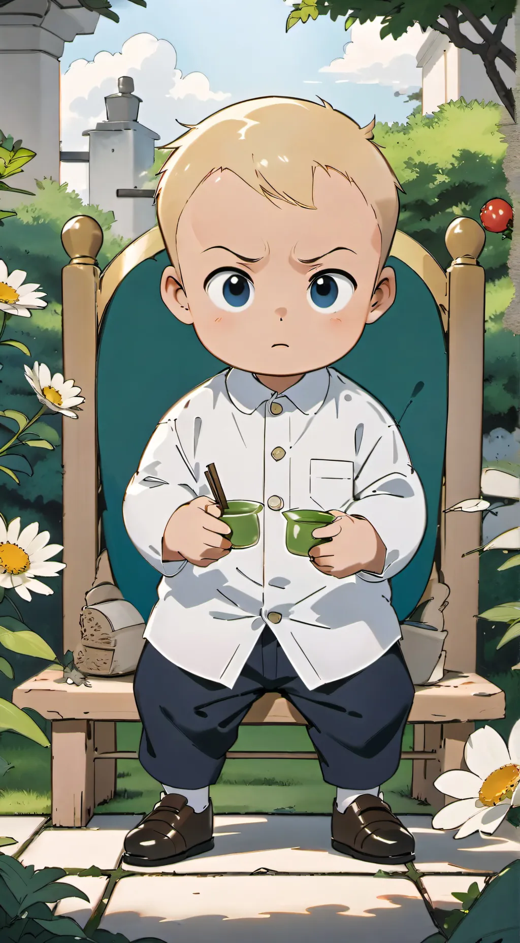 ai character: boss baby 1,2 GC  background