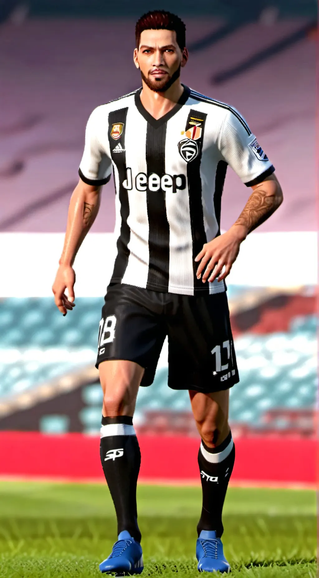 ai character: FC26 background