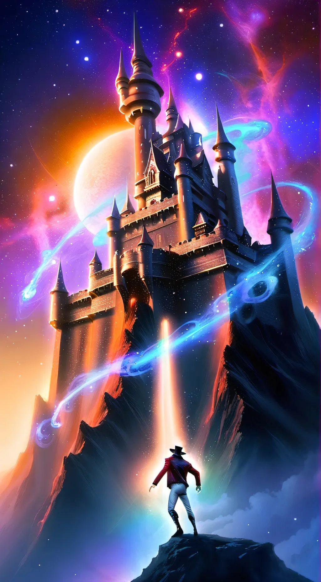 ai character: forteresse infini background