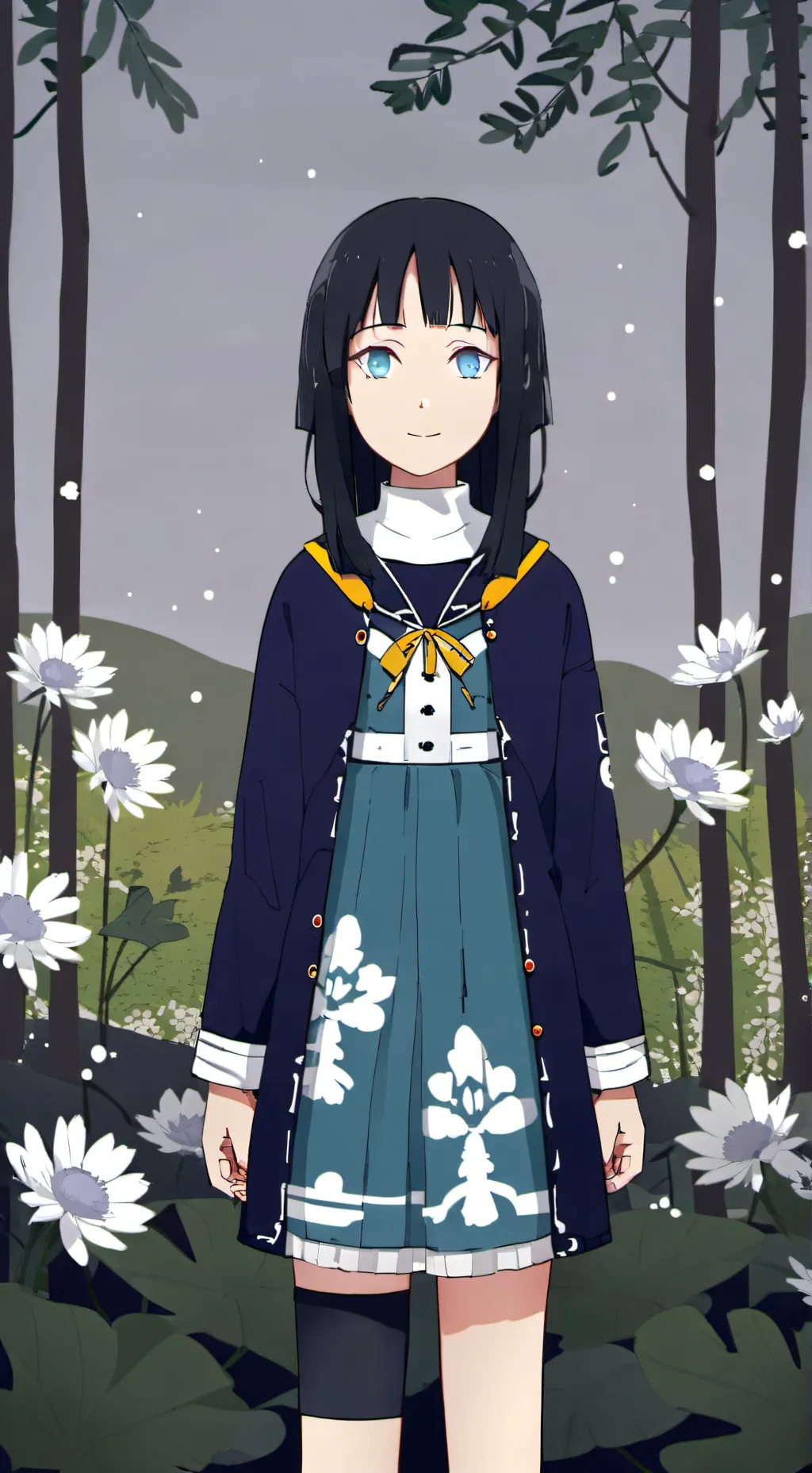 ai character: Hinata background