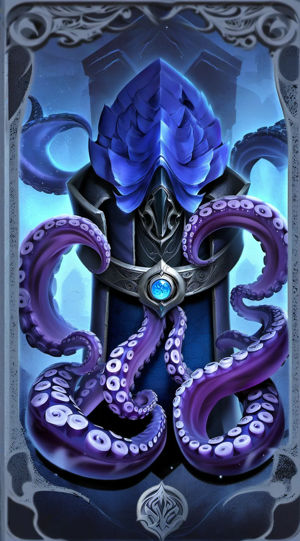 ai character: tentacles room background