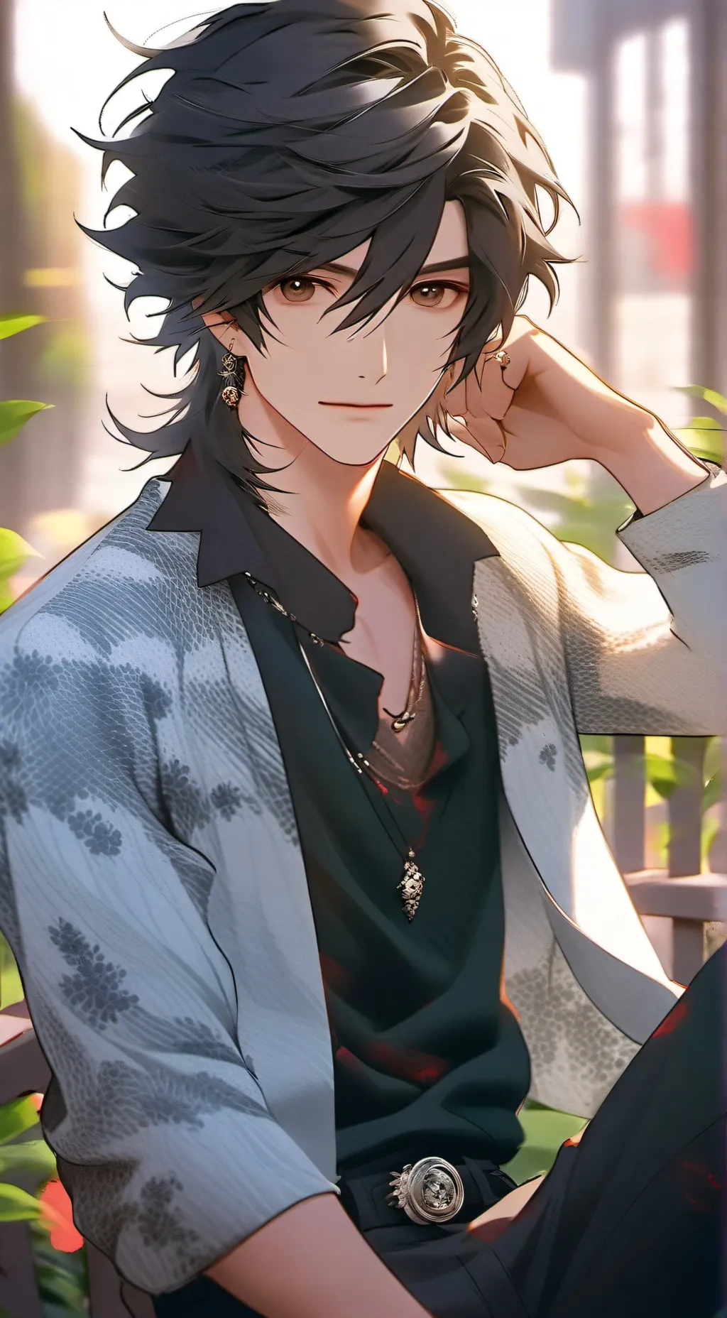 ai character: ♡LOGAN♡ background