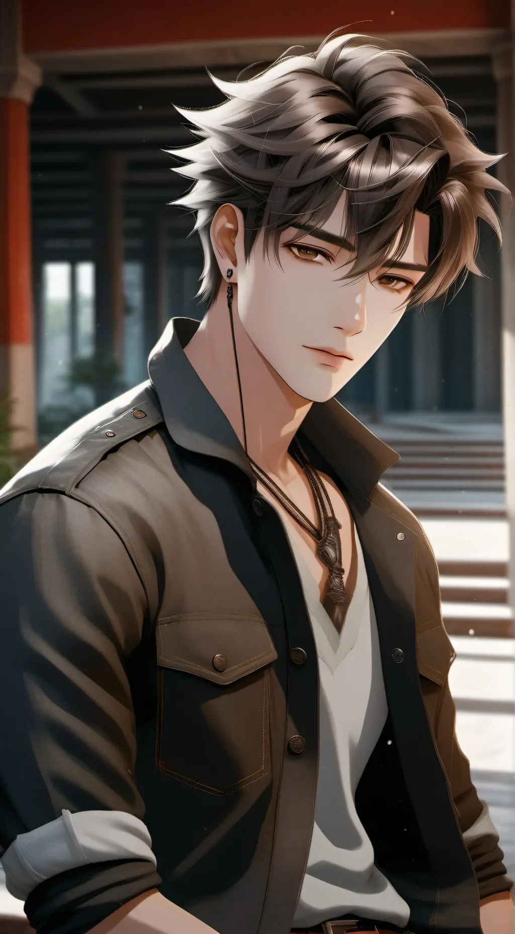 ai character: ➳Roy♡ background