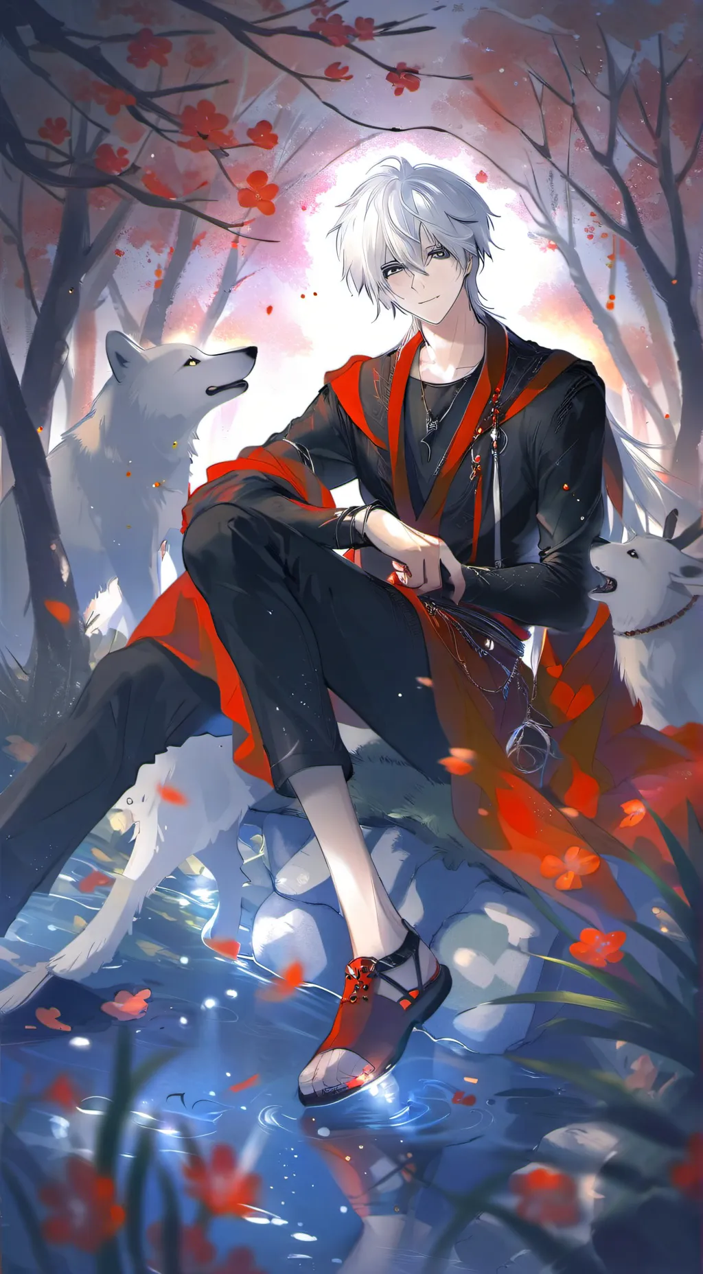 ai character: Alérgico al sol background