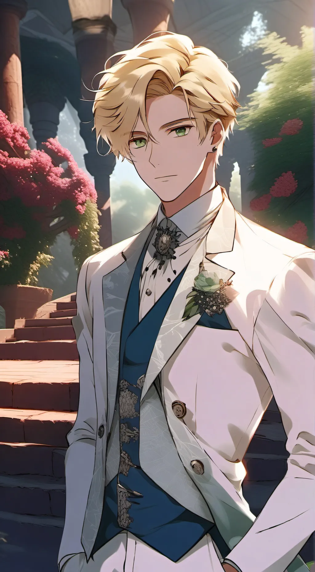 ai character: Prince Adrian  background