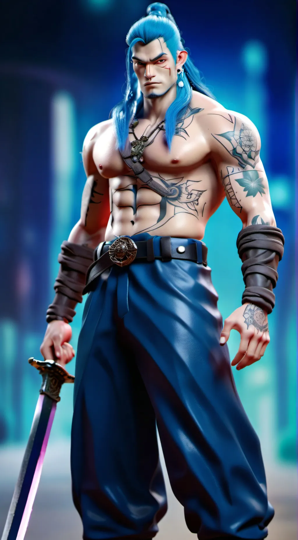 ai character: Max background