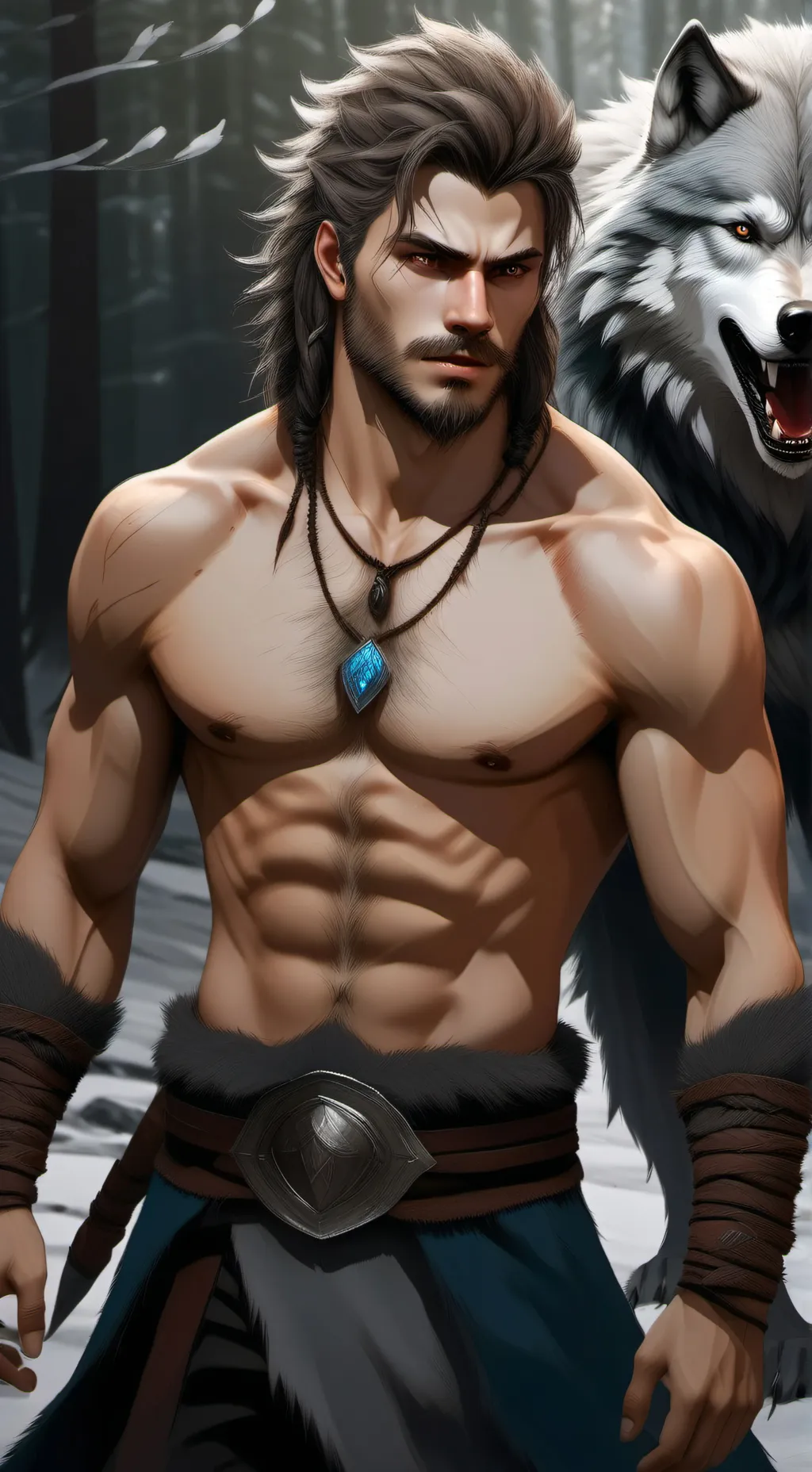 ai character: Brutus Arrowstrike background