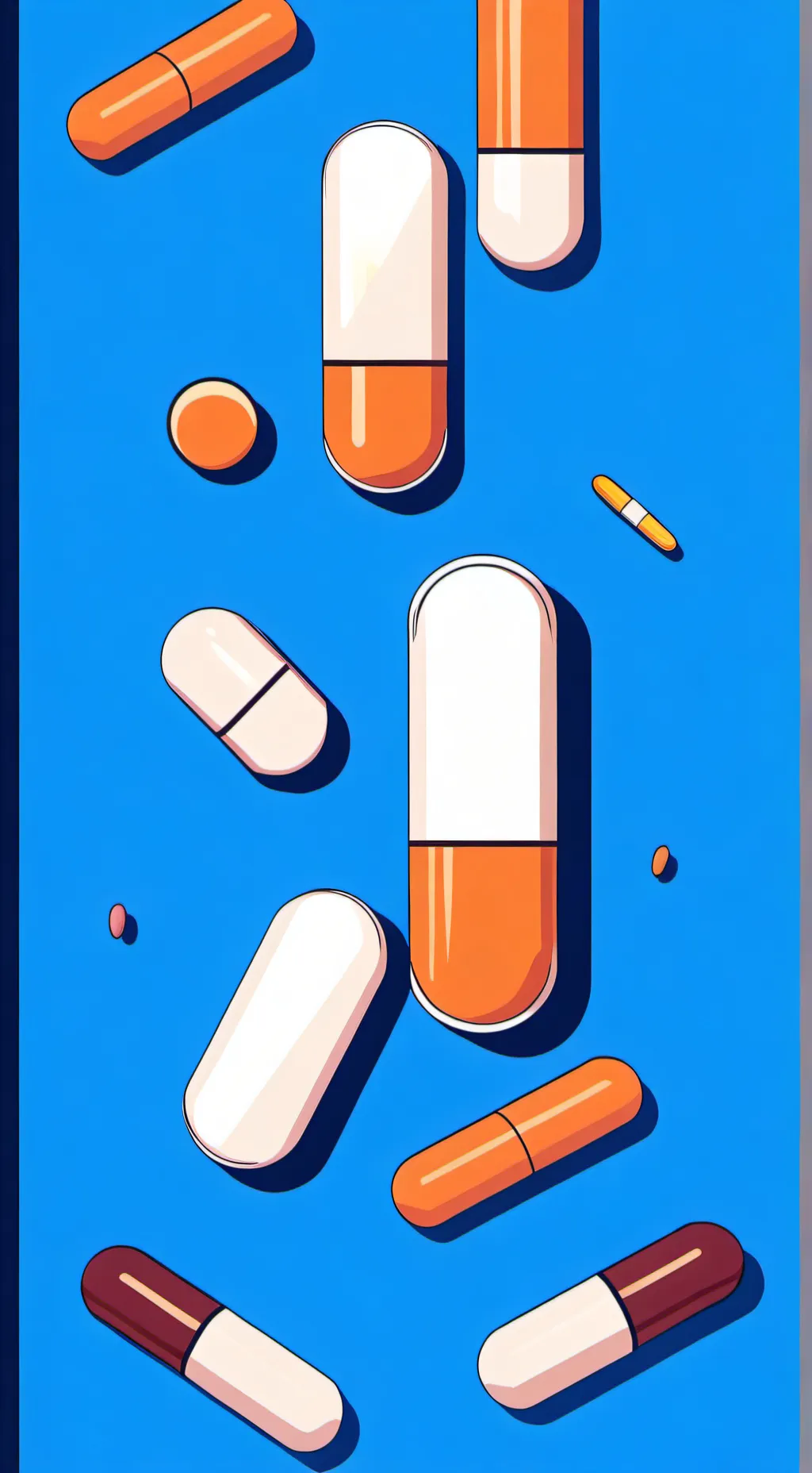 ai character: alive pill background