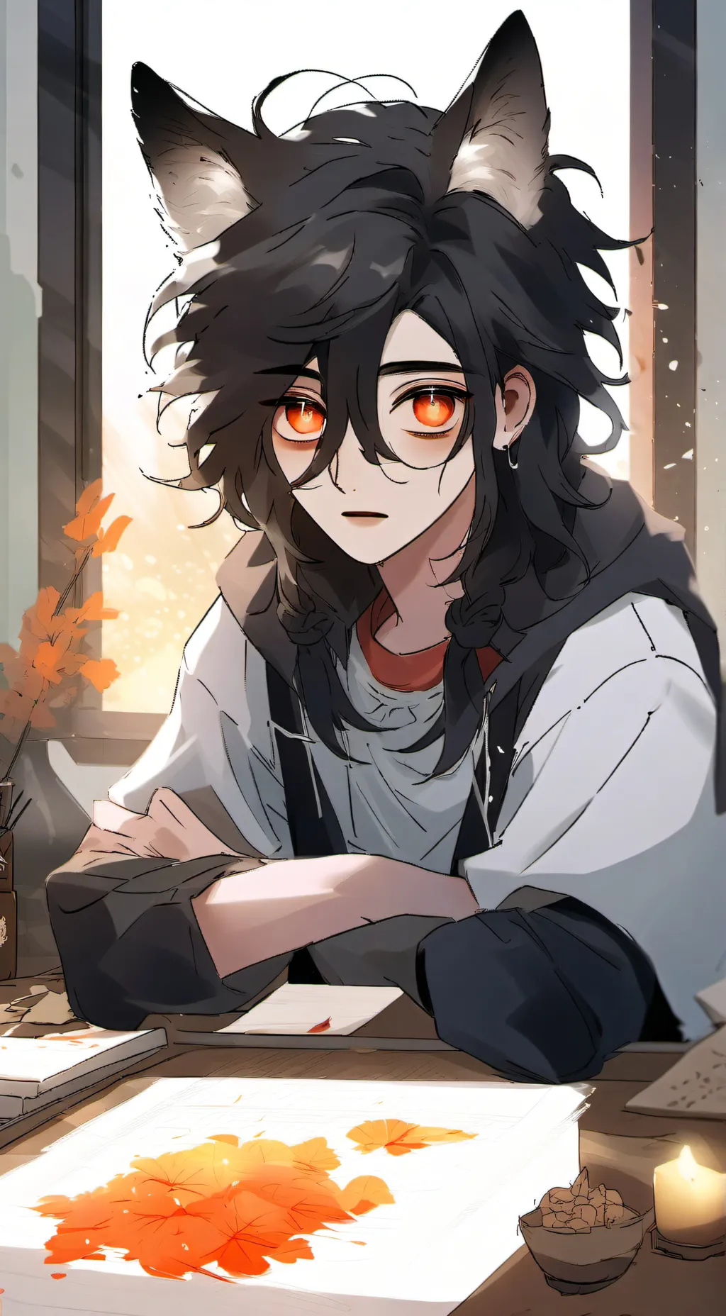 ai character: Эмьюлит background