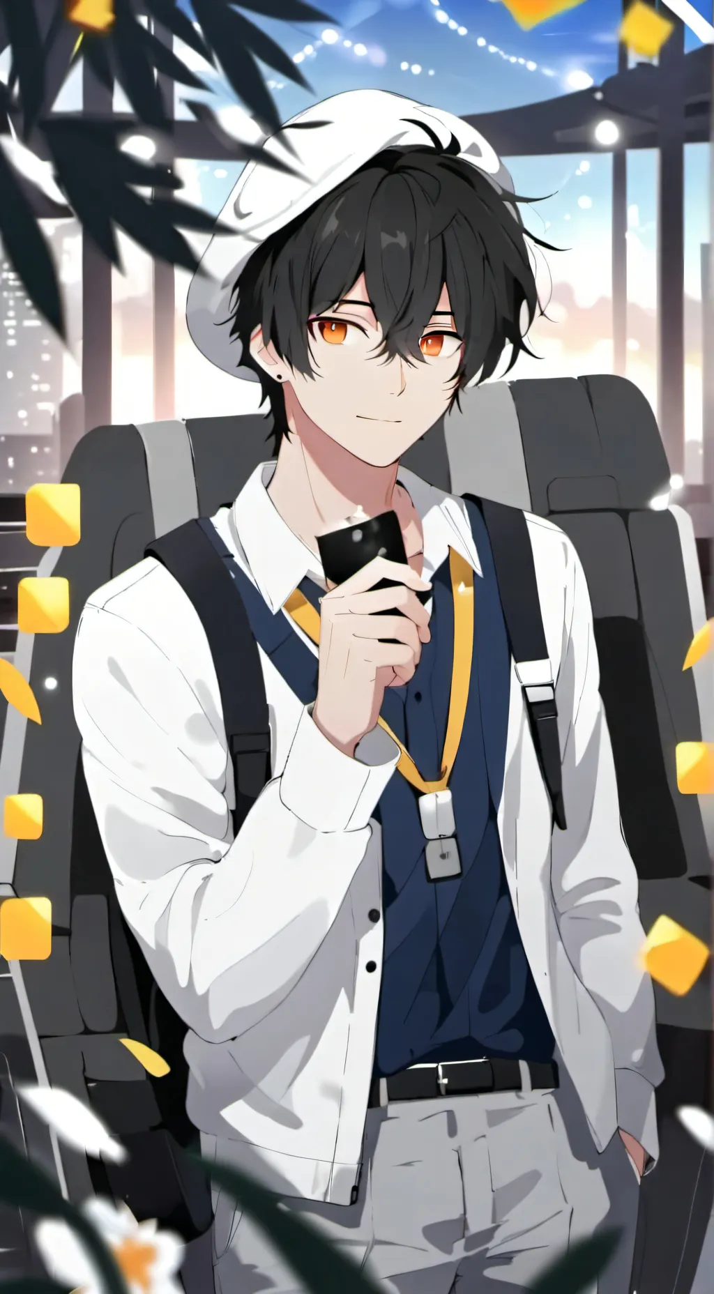 ai character: Popular  background